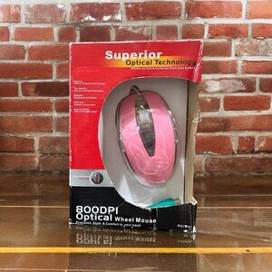 Superior Optical Technology 800DPI Optical Wheel Mouse PC/Mac